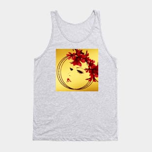 Yellow Red Beauty Tank Top